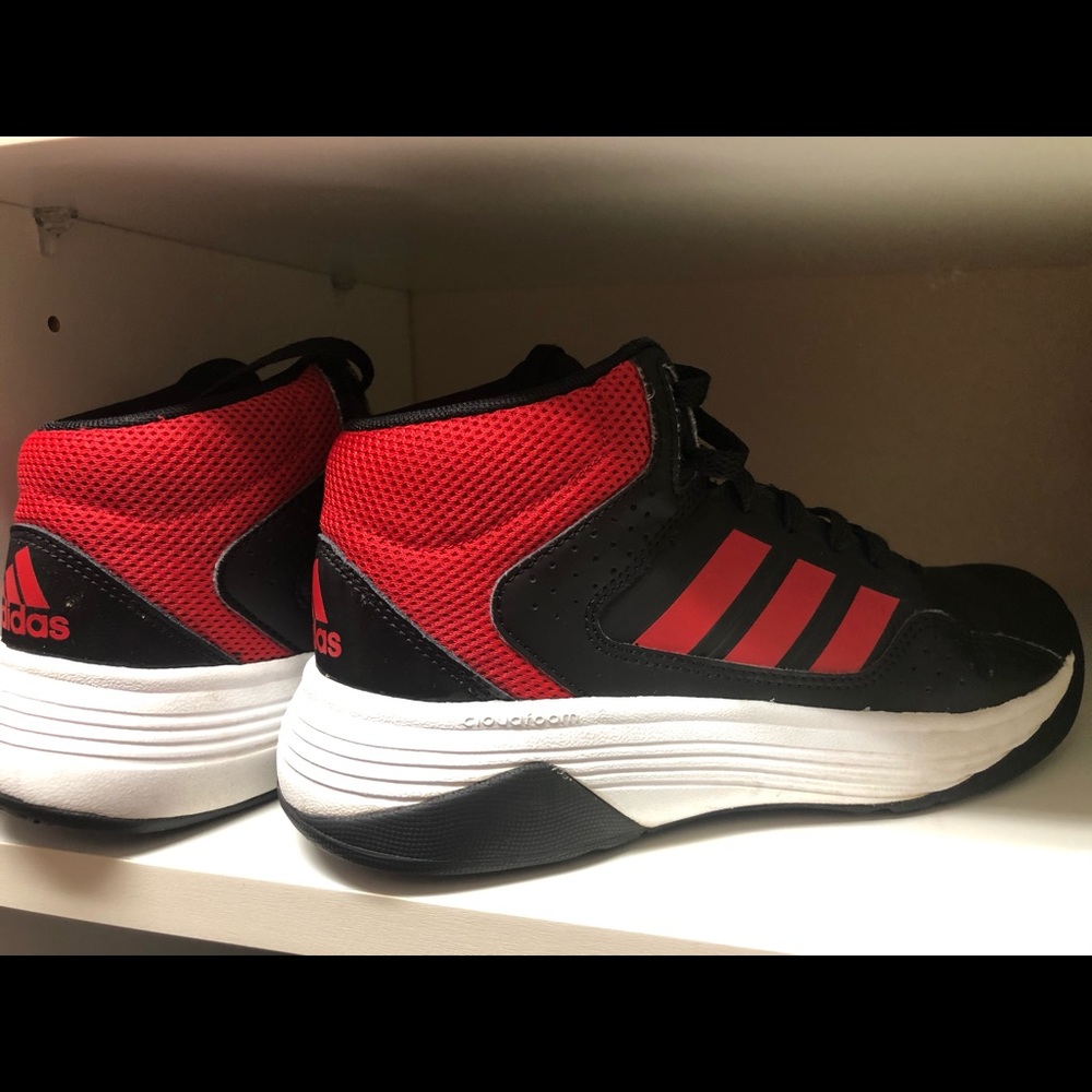Adidas Boys athletic shoes, size 5